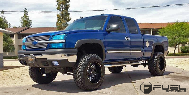 Chevrolet Silverado 1500 Full N D554 Gallery Fuel Off Road Chevrolet Silverado 1500