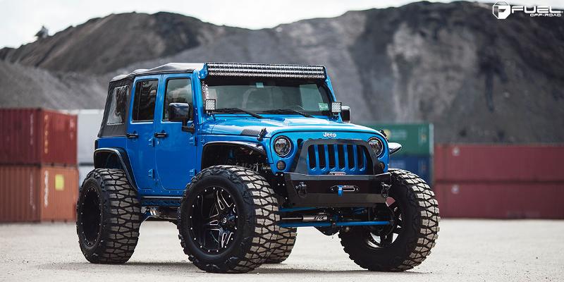 Jeep Wrangler Full Blown D254 Gallery Fuel Off Road Wheels