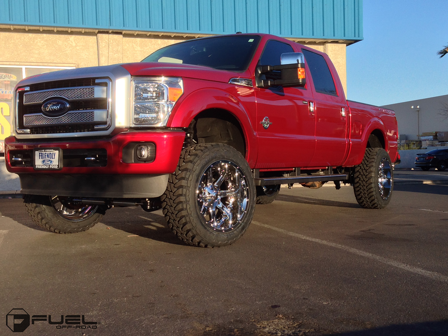 Ford F350 Nutz D540 Gallery Fuel OffRoad Wheels