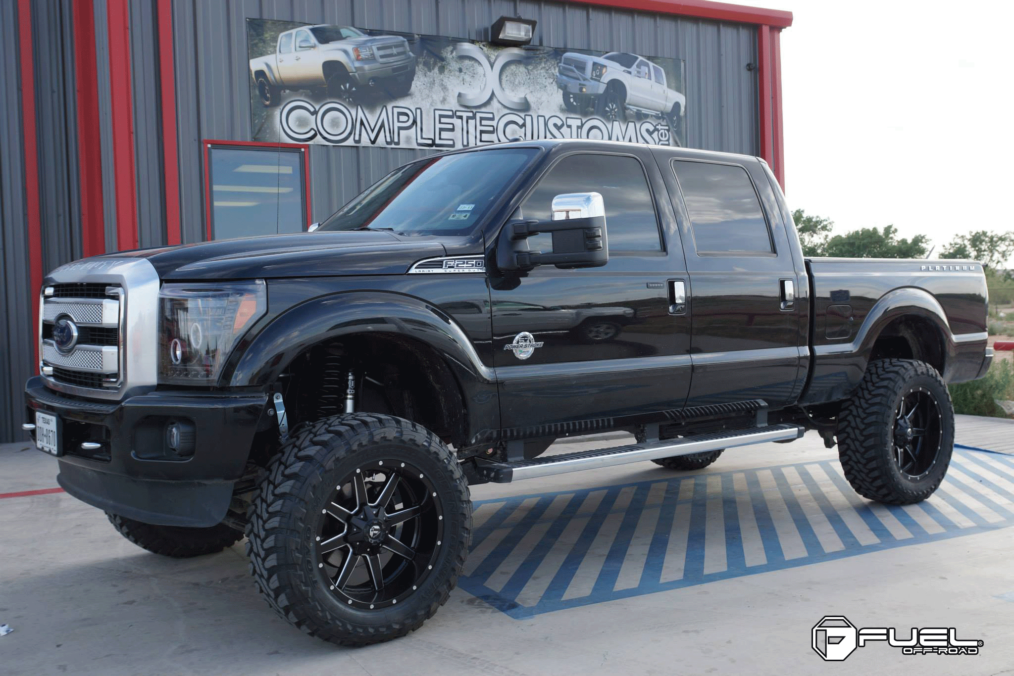 Ford F250 Super Duty Maverick D538 Gallery Fuel OffRoad Wheels